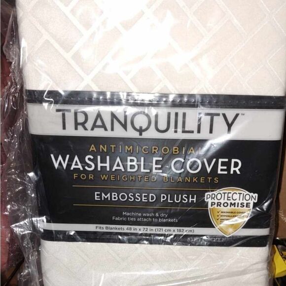 Removable Washable Cover for Tranquility Weighted Blanket - Picture 3 of 3